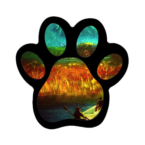 Boat Magnet (Paw Print) from ArtsNow.com Front