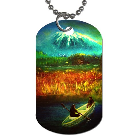 Boat Dog Tag (One Side) from ArtsNow.com Front