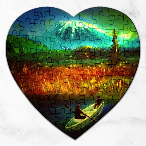 Boat Jigsaw Puzzle (Heart) from ArtsNow.com Front