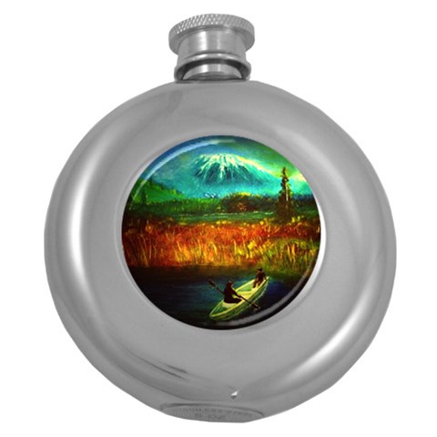 Boat Hip Flask (5 oz) from ArtsNow.com Front