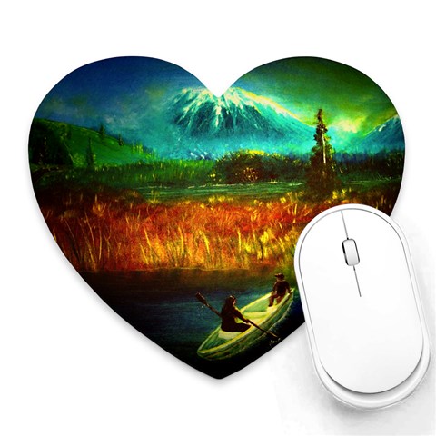 Boat Mousepad (Heart) from ArtsNow.com Front