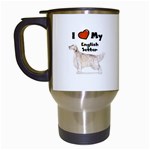 ENGLISH SETTER Travel Mug (White)