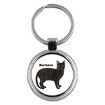 Burmese Key Chain (Round)