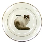 Ragdoll Porcelain Plate