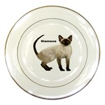 Siamese Porcelain Plate