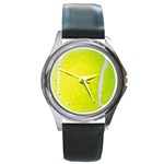 Tennis Ball Round Metal Watch