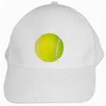 Tennis Ball White Cap