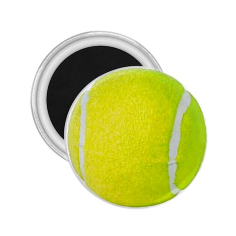 Tennis Ball 2.25  Magnet from ArtsNow.com Front