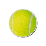 Tennis Ball Rubber Round Coaster (4 pack)