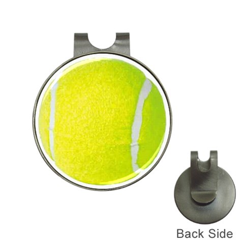 Tennis Ball Golf Ball Marker Hat Clip from ArtsNow.com Front