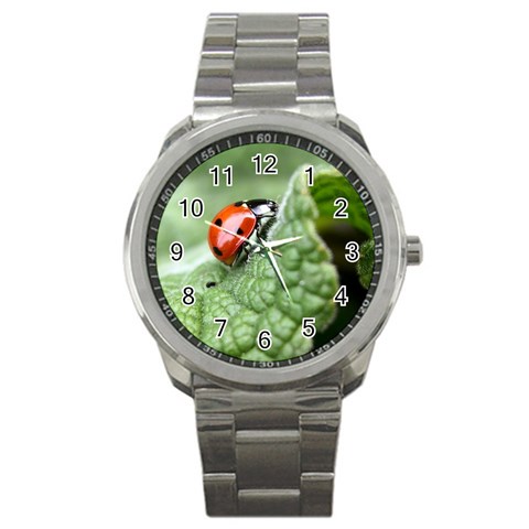 Nature Sport Metal Watch from ArtsNow.com Front