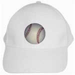 Baseball White Cap