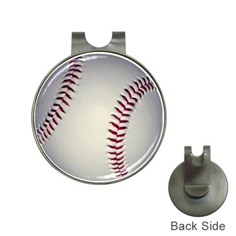 Baseball Golf Ball Marker Hat Clip from ArtsNow.com Front