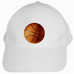 Basketball White Cap