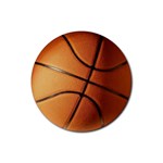 Basketball Rubber Round Coaster (4 pack)