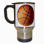 Basketball Travel Mug (White)