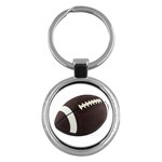 Football Key Chain (Round)