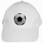 Soccer Ball White Cap