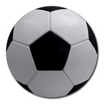 Soccer Ball Round Mousepad