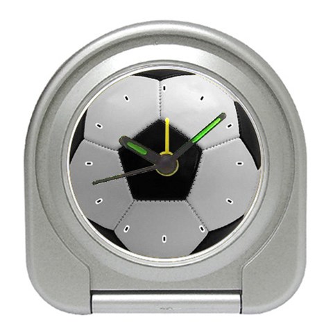 Soccer Ball Travel Alarm Clock from ArtsNow.com Front