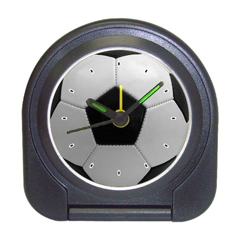 Soccer Ball Travel Alarm Clock from ArtsNow.com Front