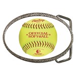 Softball Belt Buckle