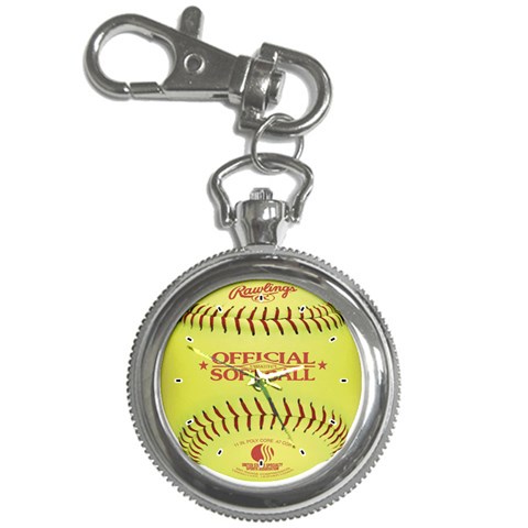 Softball Key Chain Watch from ArtsNow.com Front