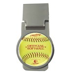 Softball Money Clip (Round)