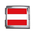 Austrian Flag Austria Mega Link Italian Charm (18mm)