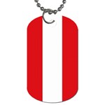 Austrian Flag Austria Dog Tag (One Side)