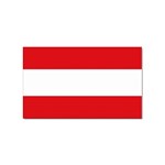 Austrian Flag Austria Sticker (Rectangular)