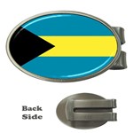 Bahamian Flag Bahamas Money Clip (Oval)