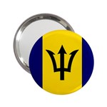 Barbados Flag 2.25  Handbag Mirror