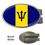 Barbados Flag Money Clip (Oval)