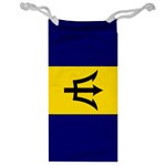 Barbados Flag Jewelry Bag