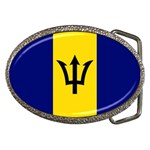 Barbados Flag Belt Buckle