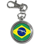 Brazilian Flag Brazil Key Chain Watch