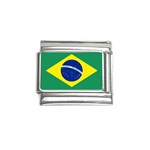 Brazilian Flag Brazil Italian Charm (9mm)