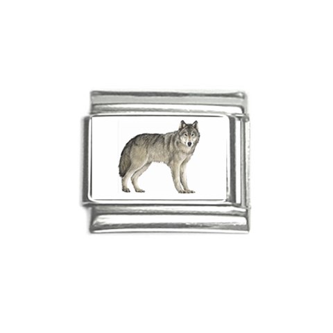 Wolf Italian Charm (9mm) from ArtsNow.com Front