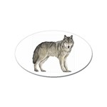 Wolf Sticker (Oval)