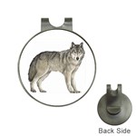 Wolf Golf Ball Marker Hat Clip