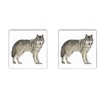 Wolf Cufflinks (Square)