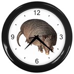 Armadillo Wall Clock (Black)