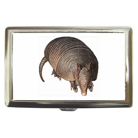 Armadillo Cigarette Money Case from ArtsNow.com Front