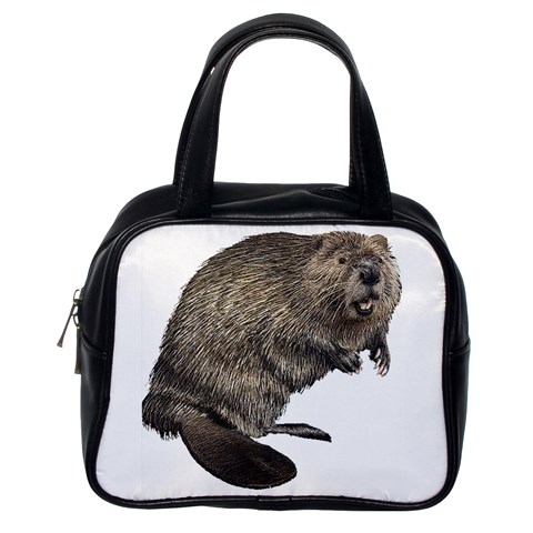 Beaver Classic Handbag (Two Sides) from ArtsNow.com Back