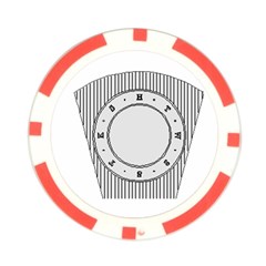 H.R.A.M Poker Chip Card Guard from ArtsNow.com Front