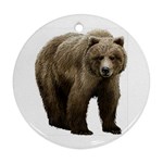 Bear Ornament (Round)