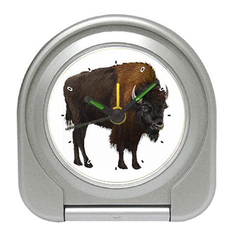 Buffalo Travel Alarm Clock from ArtsNow.com Front