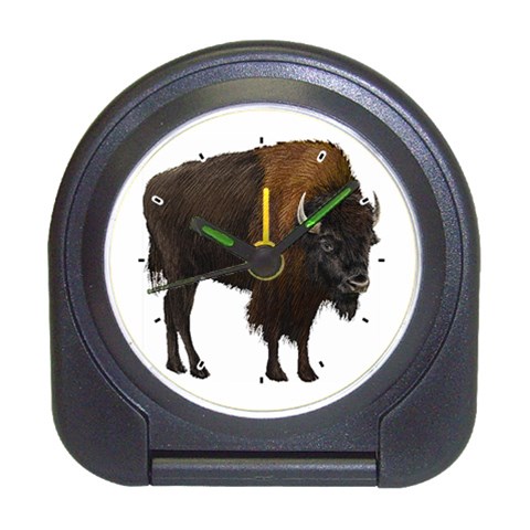 Buffalo Travel Alarm Clock from ArtsNow.com Front