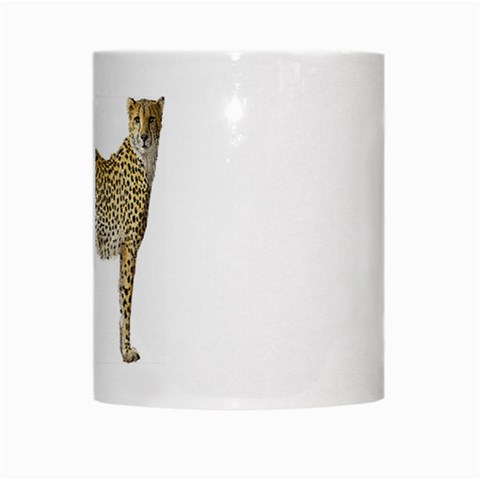 Cheetah White Mug from ArtsNow.com Center